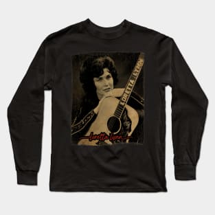 80s Classic Loretta Lynn Long Sleeve T-Shirt